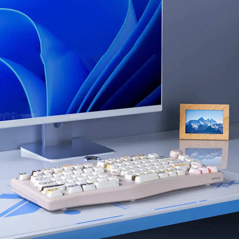 WhatGeek x LEOBOG Alice A75 Wireless Mechanical Keyboard - keycapcovers