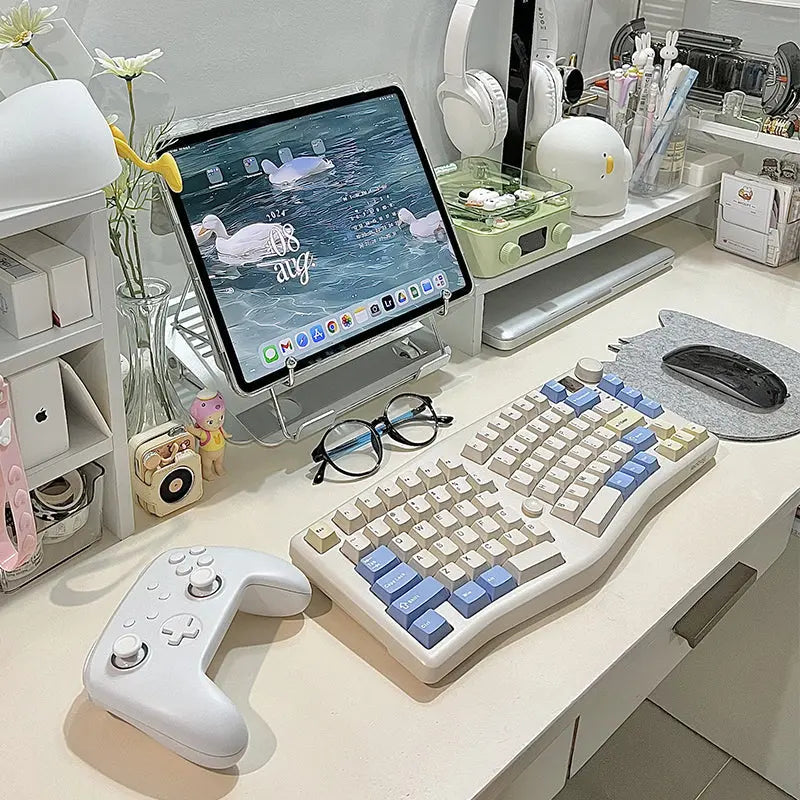 WhatGeek x LEOBOG Alice A75 Wireless Mechanical Keyboard - keycapcovers