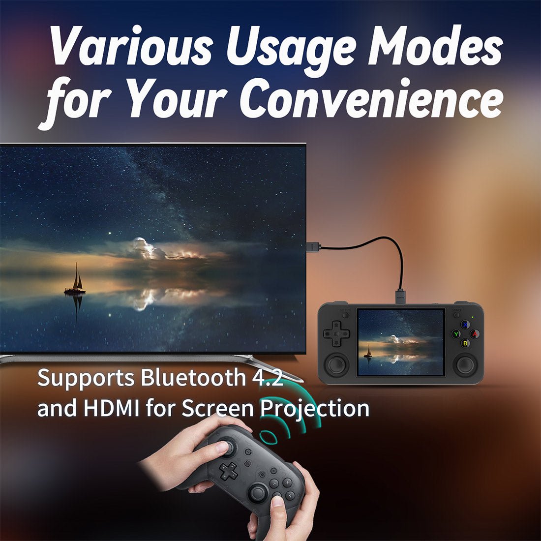 Anbernic RG35XX H Retro Portable Handheld Game Console
