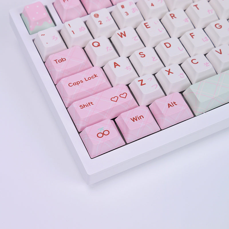 Ajazz AK820 Pro Mechanical Keyboard Creamy Keyboard - keycapcovers