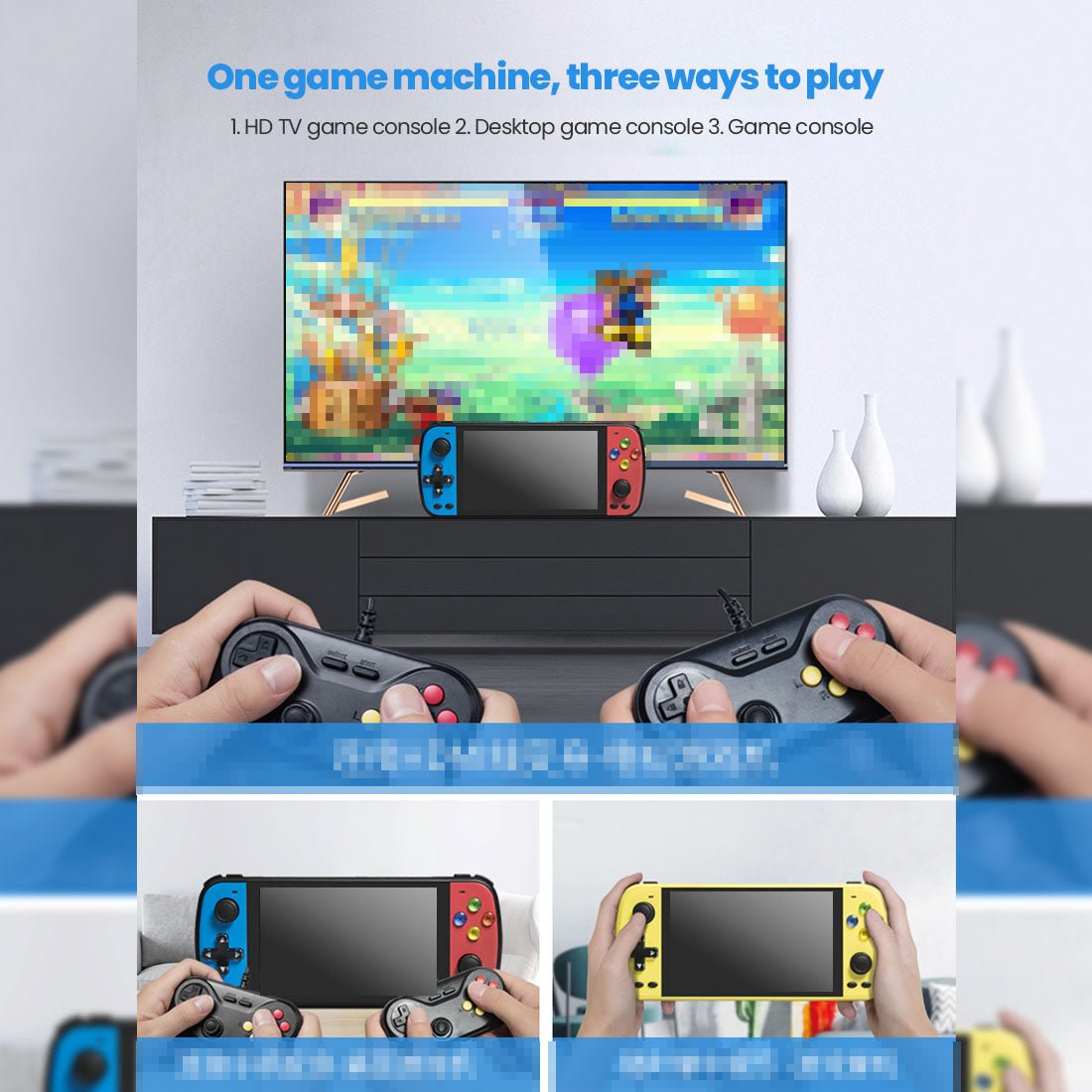 Q500 Mini Retro Handheld Game Console