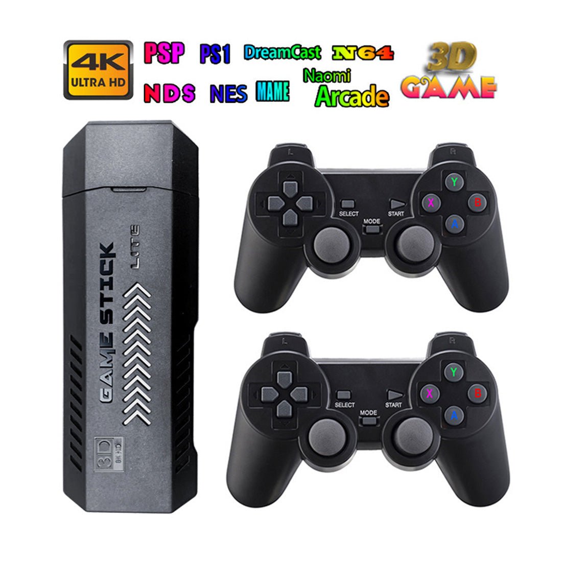 M10 X2PLUS 4K HD Mini Home Video Retro Game Console