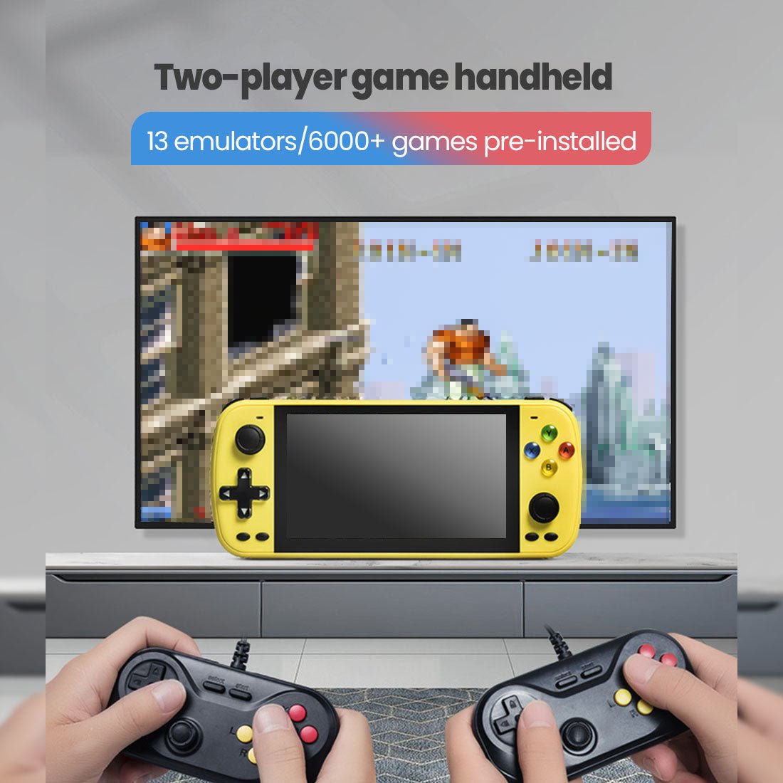 Q500 Mini Retro Handheld Game Console