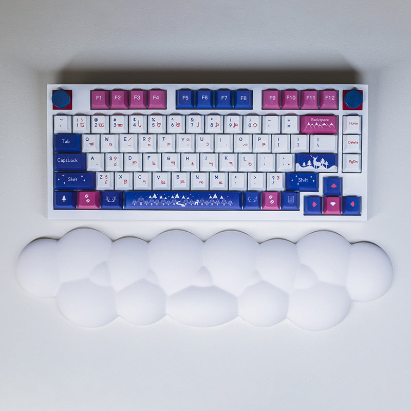 PIWIJOY Cotton Cloud Pad Keyboard Wrist Rest -  keycapcovers