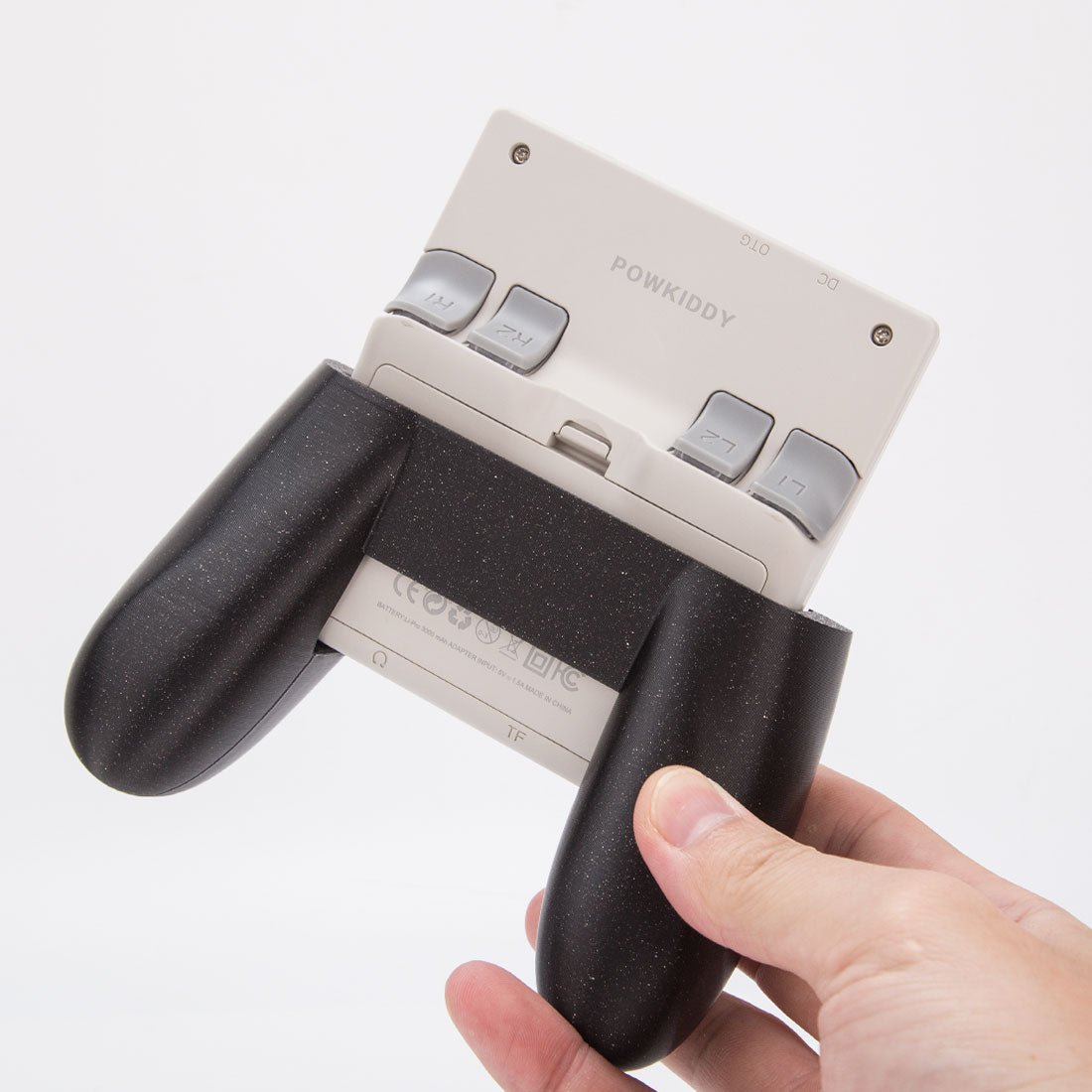 3D Printed Handle for Powkiddy V10 Game Console