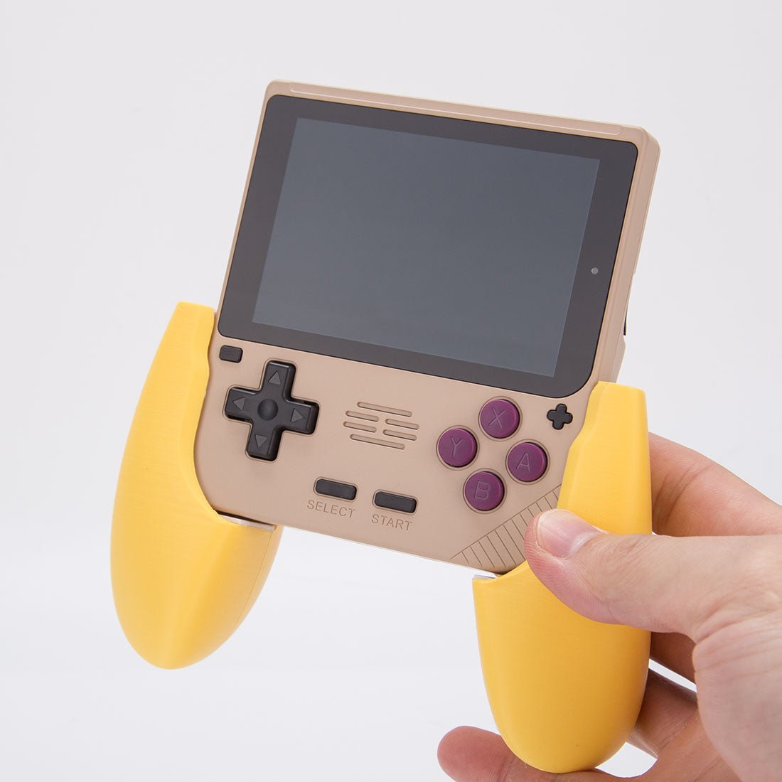 3D Printed Handle for Powkiddy V10 Game Console