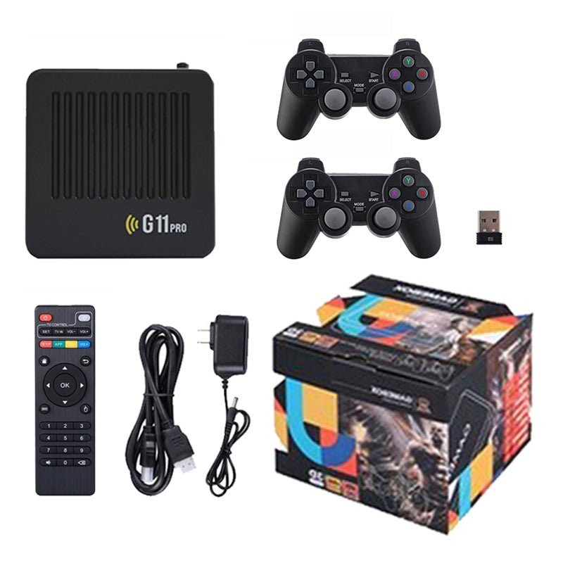 G11pro HD Retro Video Game Console Wireless Dual Controllers