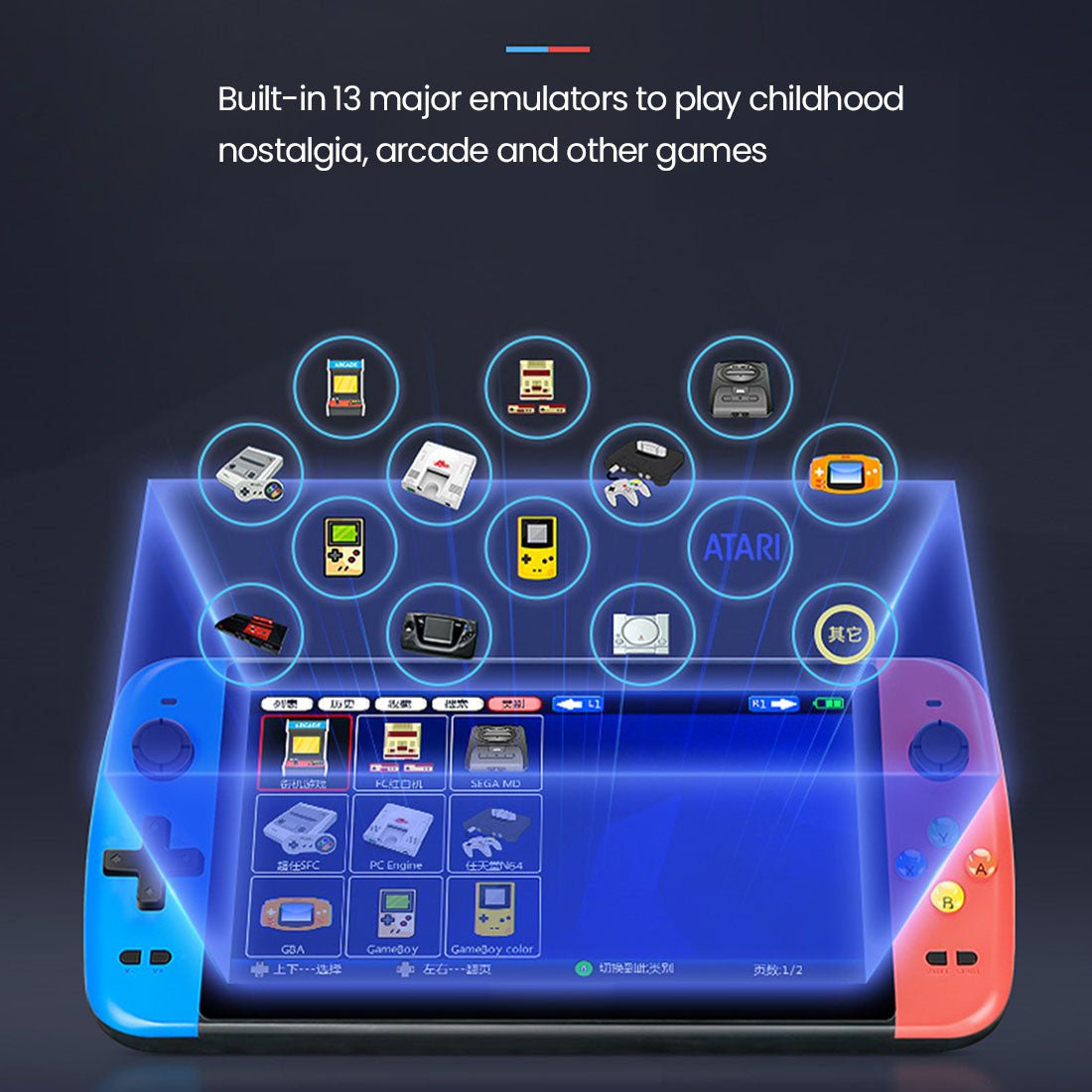 Q900 Mini Retro Handheld Game Console