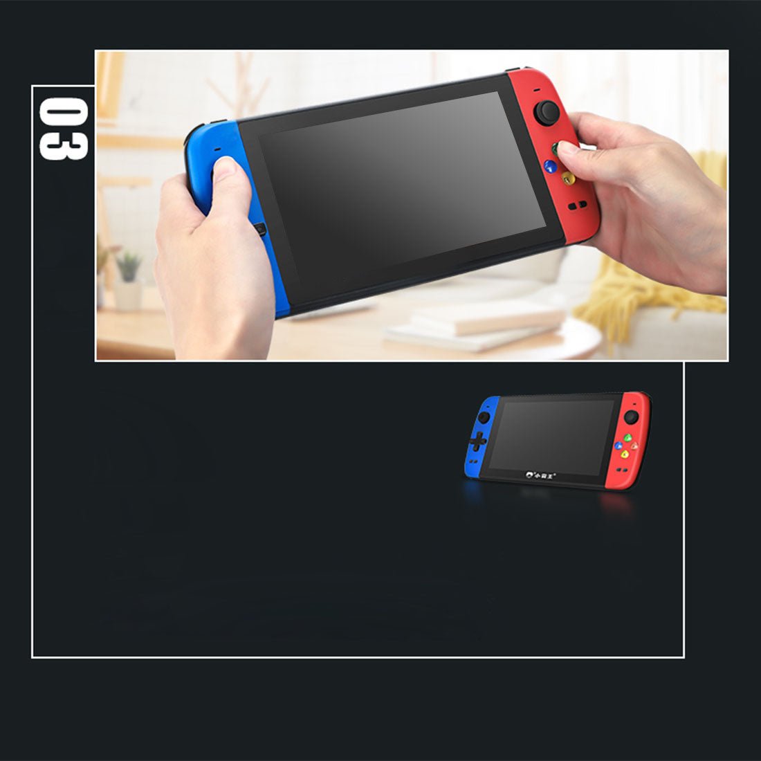 Q500 Mini Retro Handheld Game Console