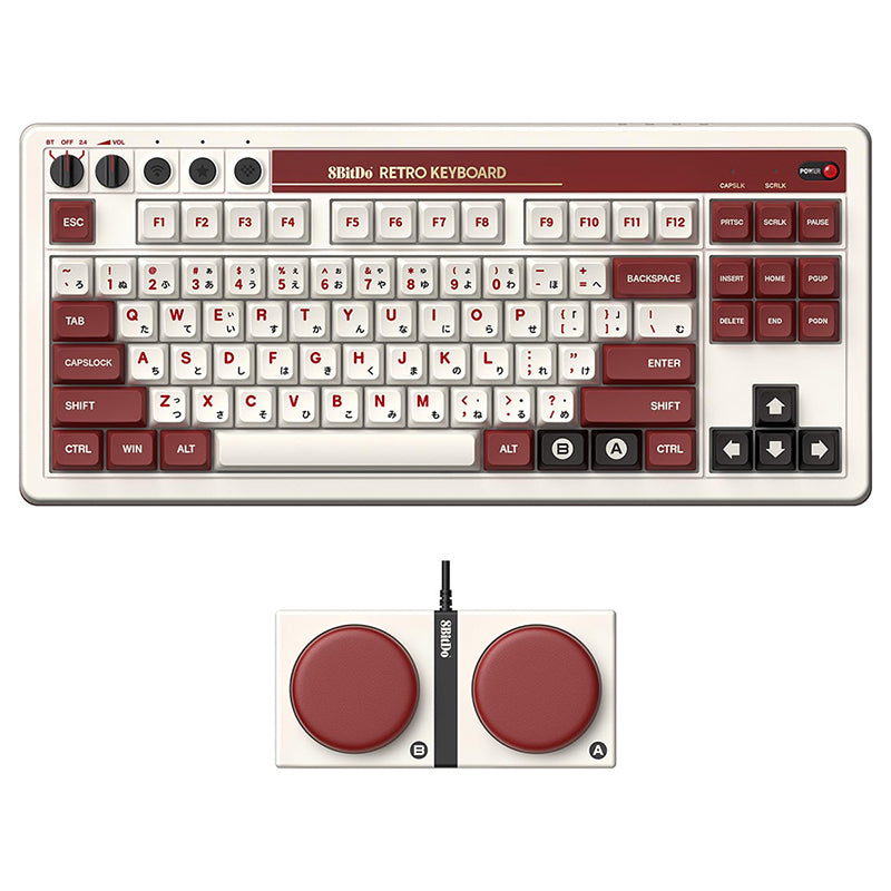 8BitDo Retro Wireless Mechanical Keyboard -  keycapcovers