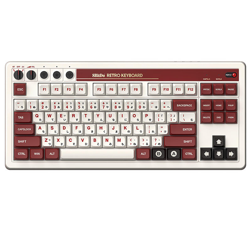 8BitDo Retro Wireless Mechanical Keyboard -  keycapcovers