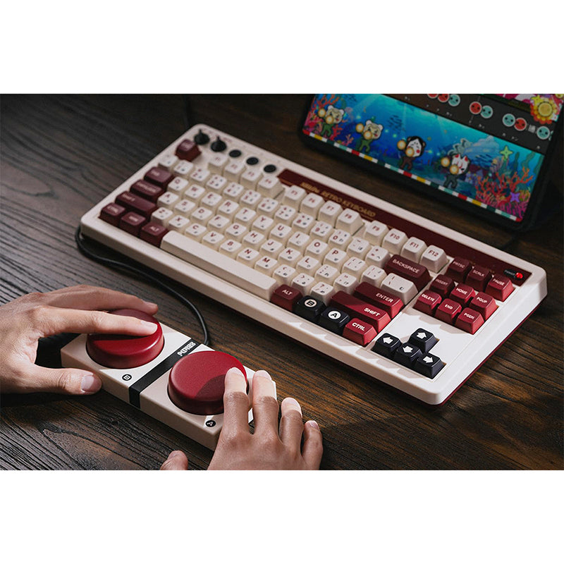 8BitDo Retro Wireless Mechanical Keyboard -  keycapcovers