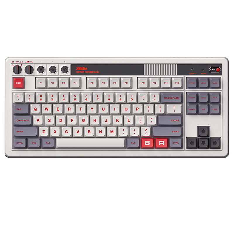 8BitDo Retro Wireless Mechanical Keyboard -  keycapcovers