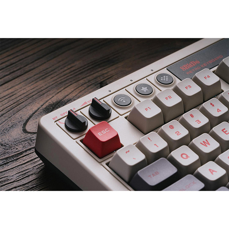8BitDo Retro Wireless Mechanical Keyboard -  keycapcovers