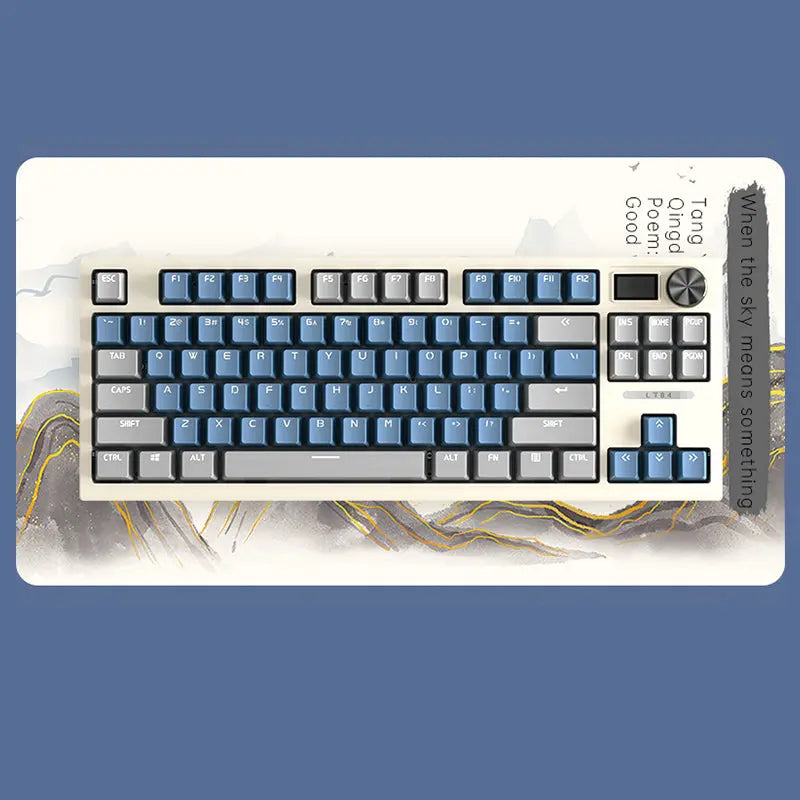 ACGAM LT84 Wireless Mechanical Keyboard With Screen -  keycapcovers