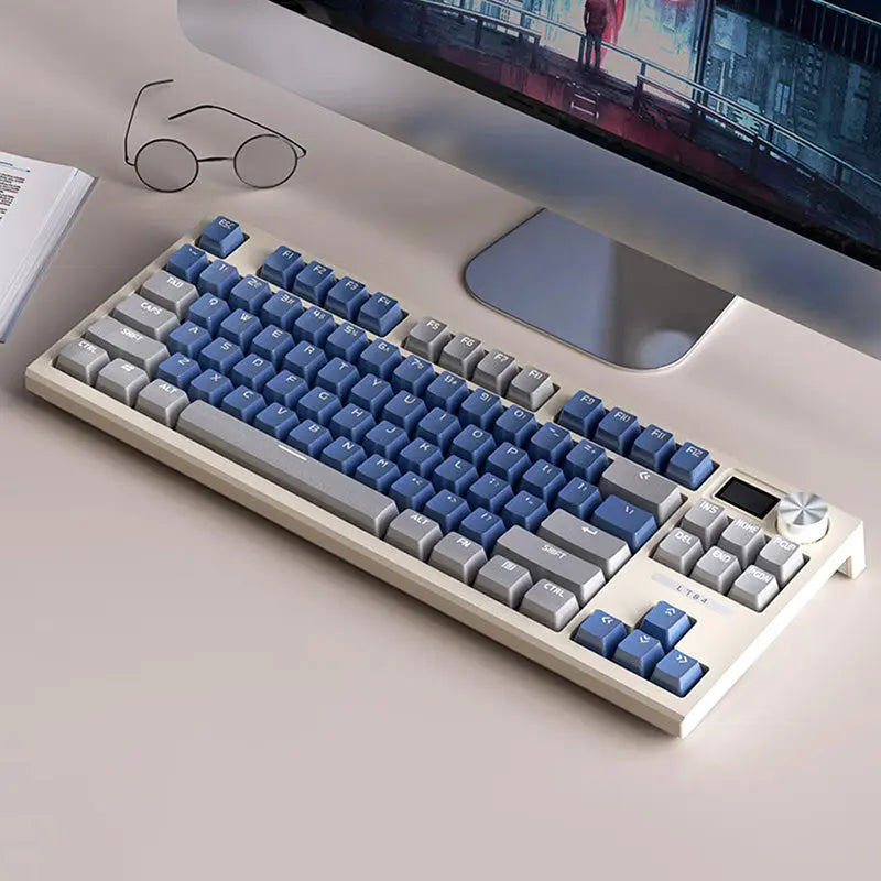 ACGAM LT84 Wireless Mechanical Keyboard With Screen -  keycapcovers