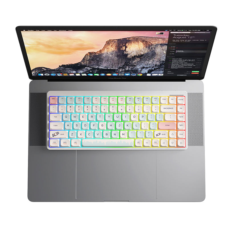 iBlancod YK75 Pro Low Profile Wireless Mechanical Keyboard -  keycapcovers