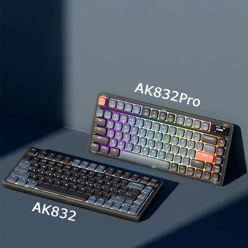 Ajazz AK832 Pro Low Profile Mechanical Keyboard -  keycapcovers