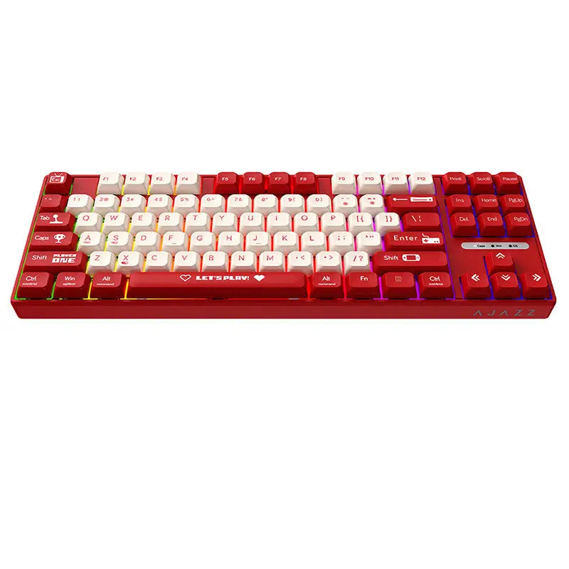 Ajazz AK870MC Rainbow Backlit Mechanical Keyboard Ajazz