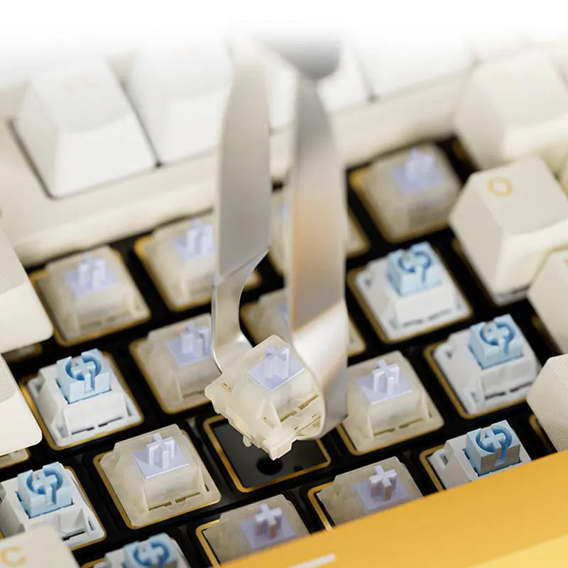 Ajazz AK35I V2 Wireless Mechanical Keyboard With TFT Screen -  keycapcovers