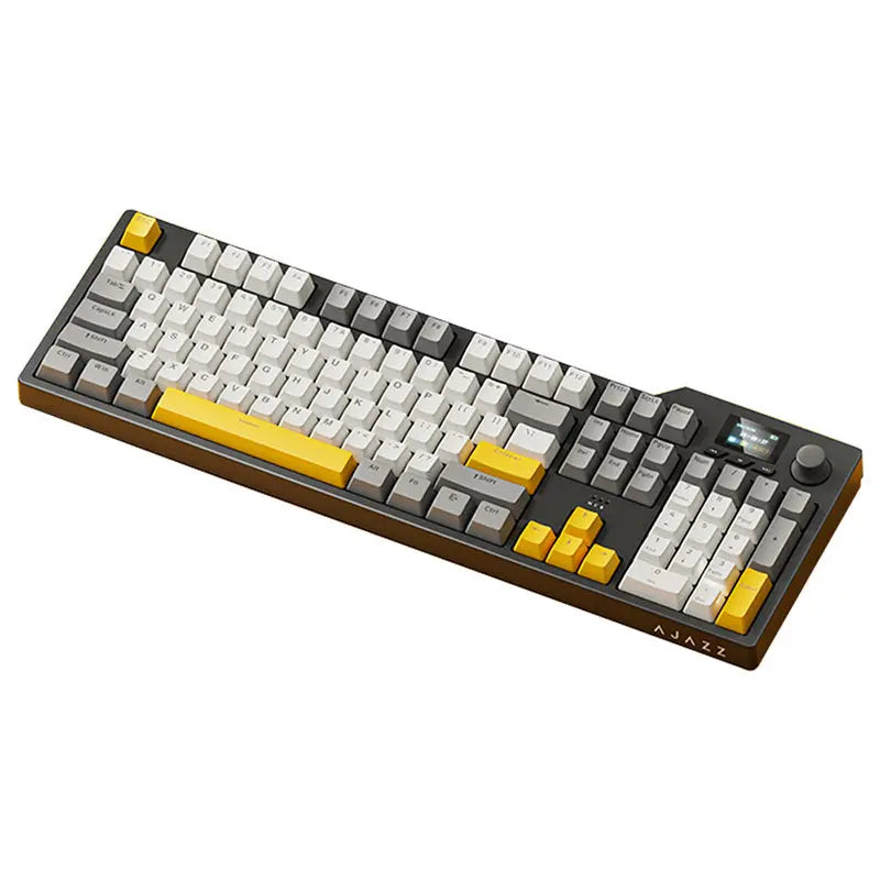 Ajazz AK35I V2 Wireless Mechanical Keyboard With TFT Screen -  keycapcovers