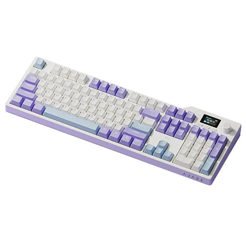 Ajazz AK35I V2 Wireless Mechanical Keyboard With TFT Screen -  keycapcovers