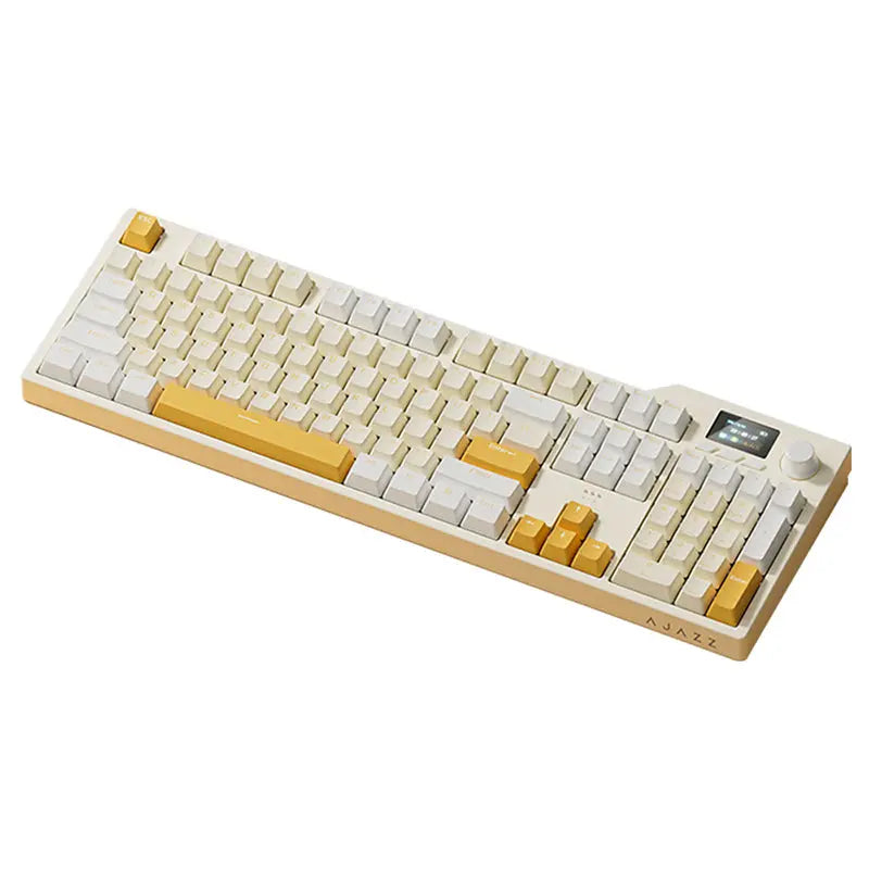 Ajazz AK35I V2 Wireless Mechanical Keyboard With TFT Screen -  keycapcovers