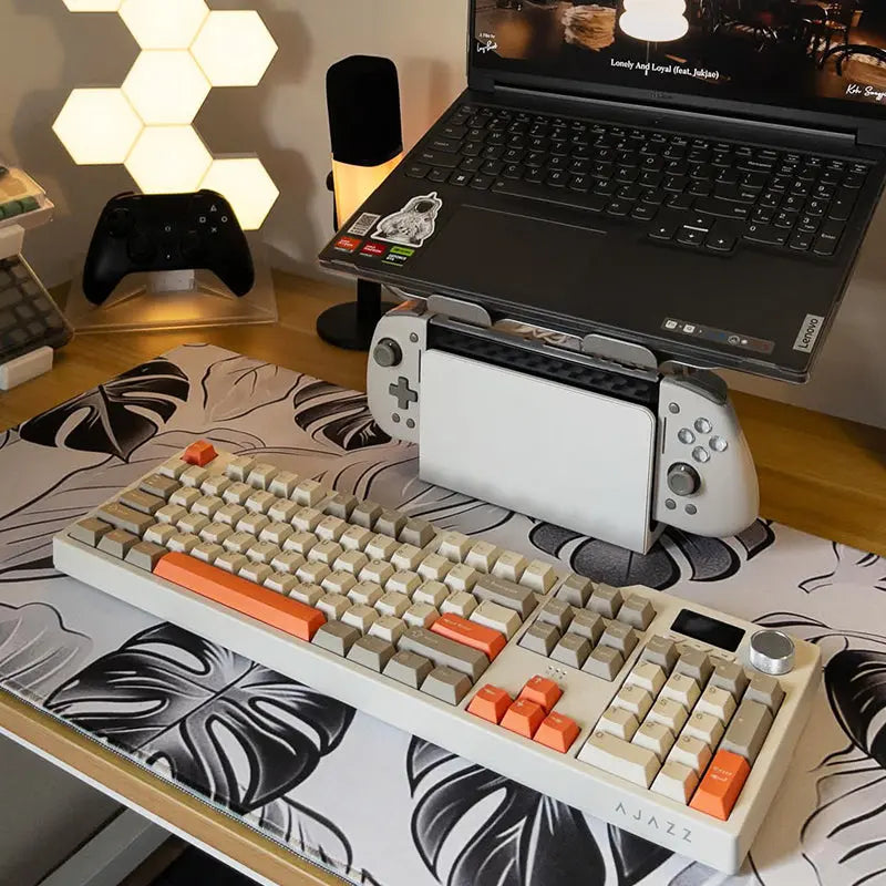 Ajazz AK35I V3 MAX TFT Color Screen Wireless Mechanical Keyboard Ajazz