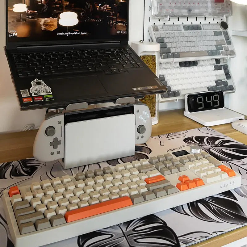Ajazz AK35I V3 MAX TFT Color Screen Wireless Mechanical Keyboard Ajazz
