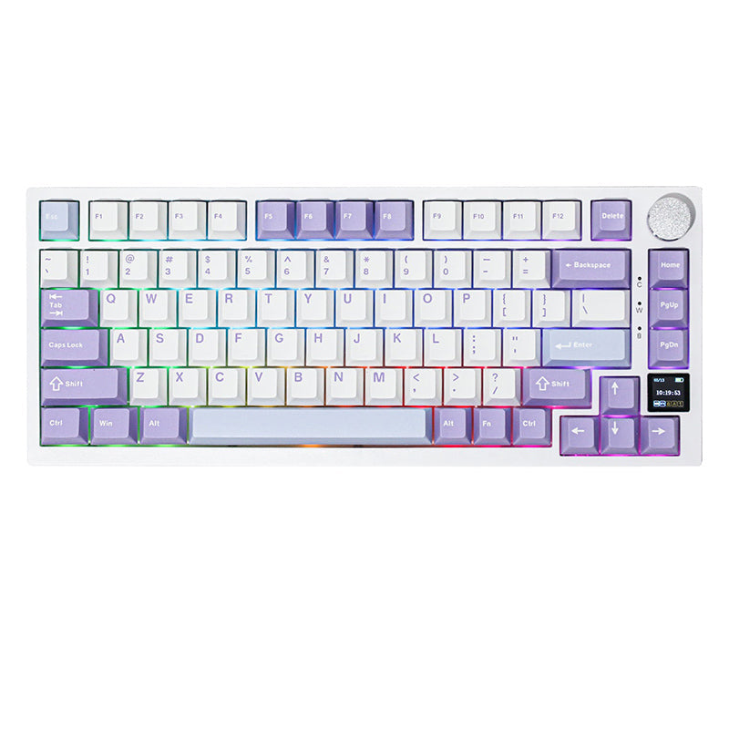 Ajazz AK820 Pro Mechanical Keyboard Creamy Keyboard -  keycapcovers