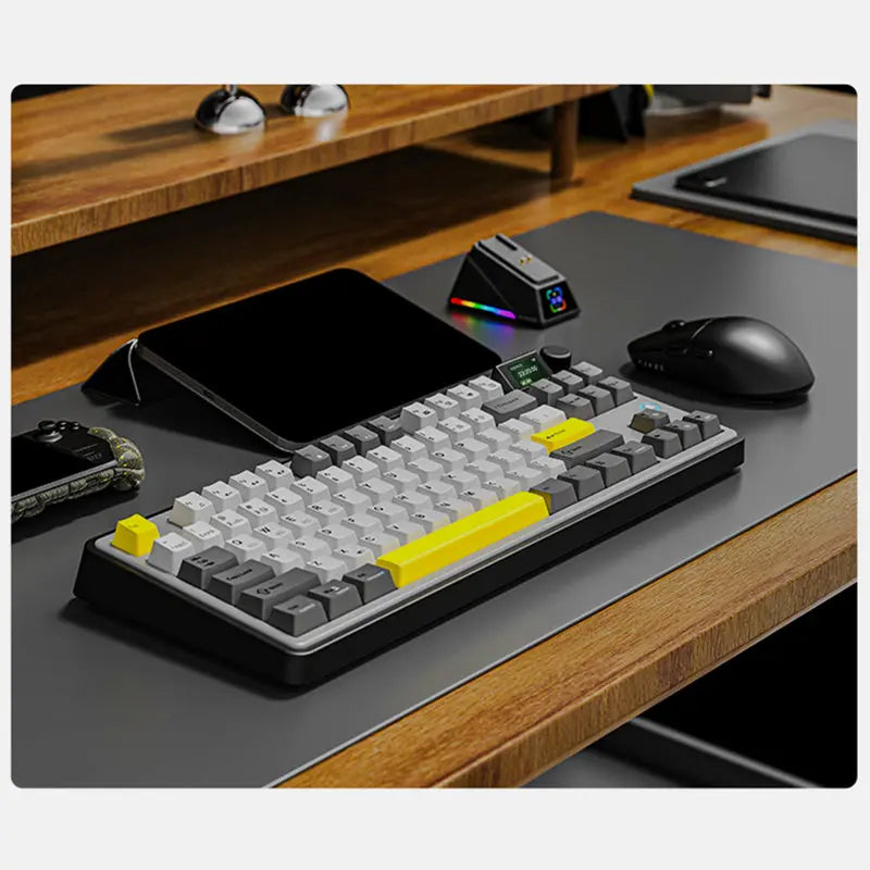 Ajazz AK870 Tri-Mode Wireless Mechanical Keyboard Ajazz