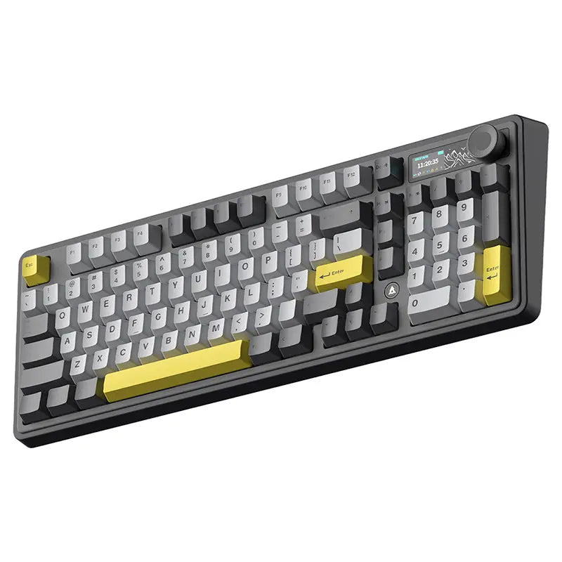 Ajazz AK980 TFT Display Wireless Mechanical Keyboard Ajazz