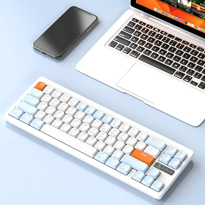 Ajazz AKL680 Wireless Low Profile Mechanical Keyboard -  keycapcovers