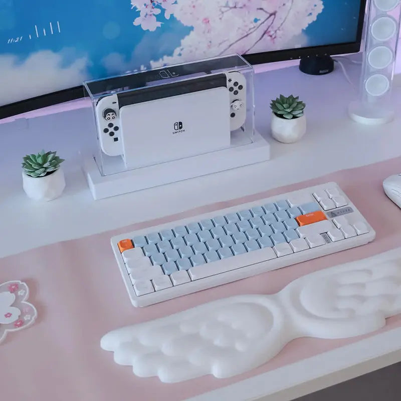 Ajazz AKL680 Wireless Low Profile Mechanical Keyboard -  keycapcovers