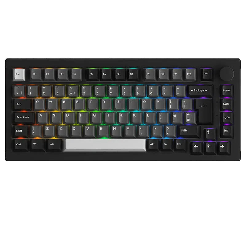 Akko 5075B Plus ISO Layout Wireless Mechanical Keyboard -  keycapcovers