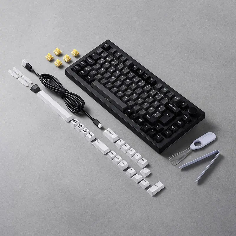 Akko 5075B Plus ISO Layout Wireless Mechanical Keyboard -  keycapcovers