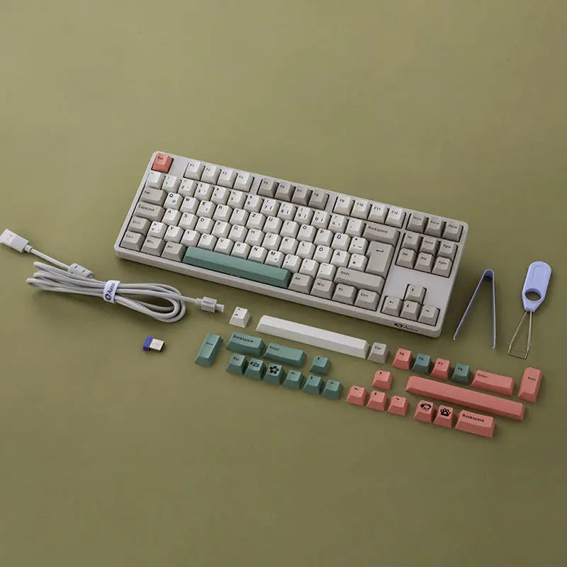 Akko 9009 5087B Plus ISO Nordic Wireless Mechanical Keyboard -  keycapcovers
