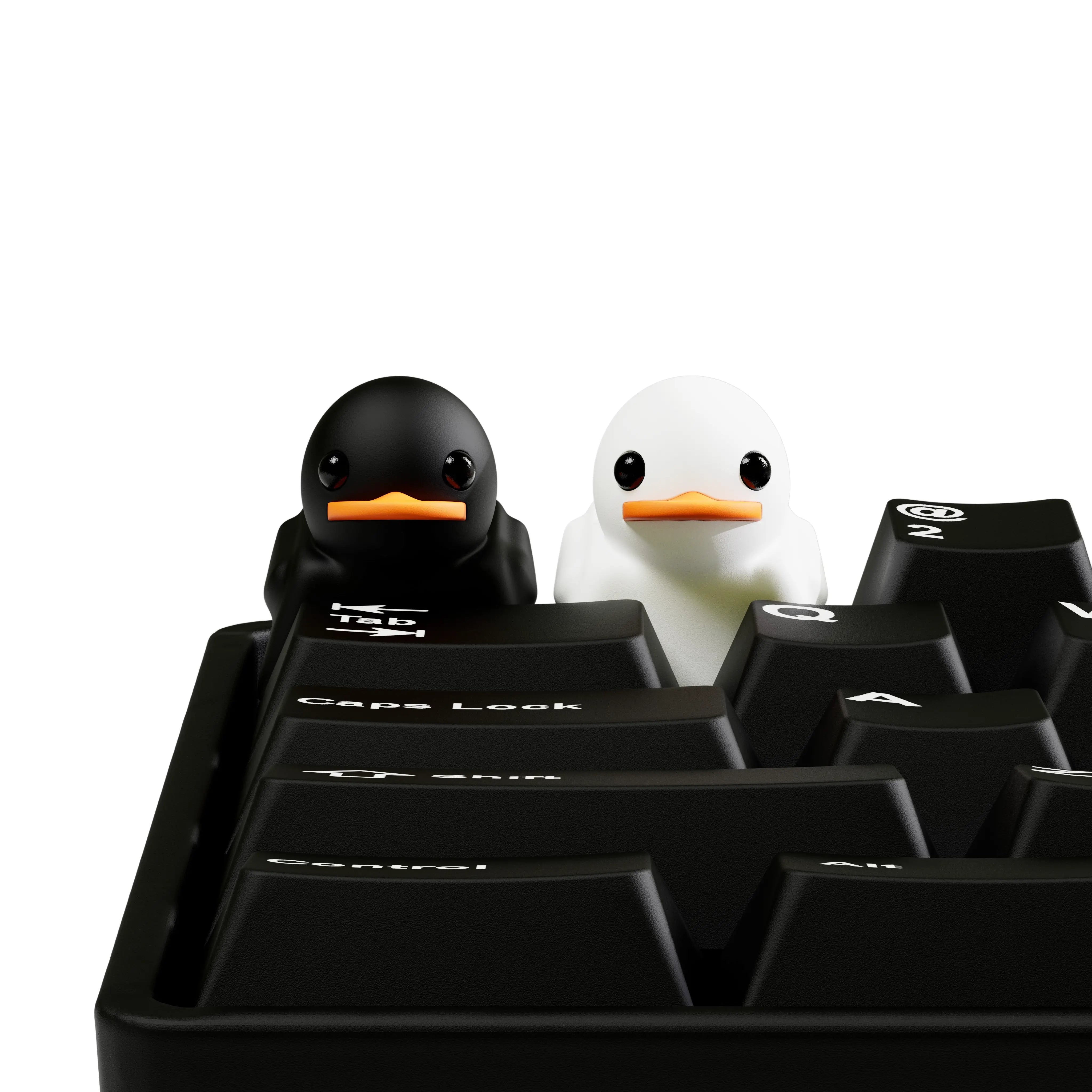 OG Duck Keycap Black & White keycapcovers