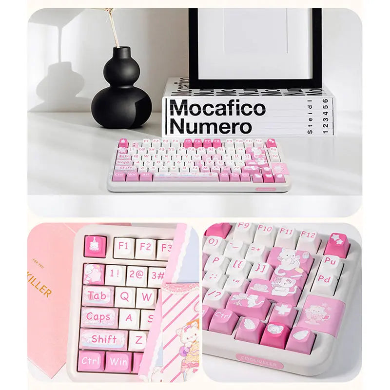 CoolKiller ROCOCO Wireless Mechanical Keyboard -  keycapcovers