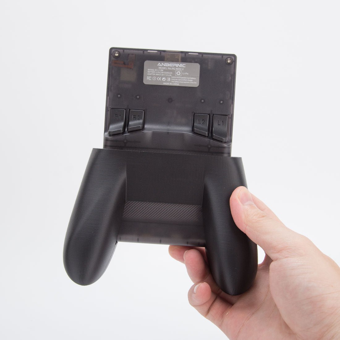 3D Printed Handle for Anbernic RG40XX V Game Console