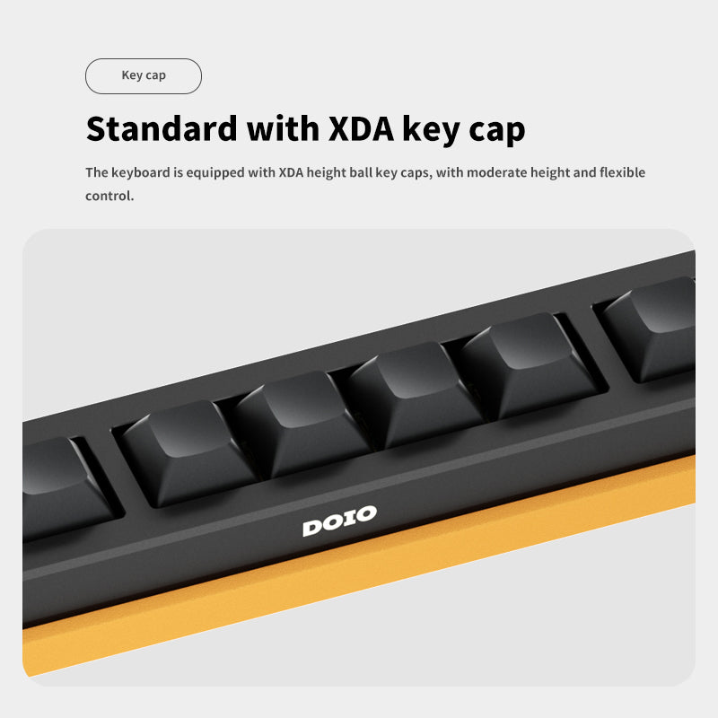 DOIO KB12-01 Macro Keyboard VIA Macro Pad -  keycapcovers