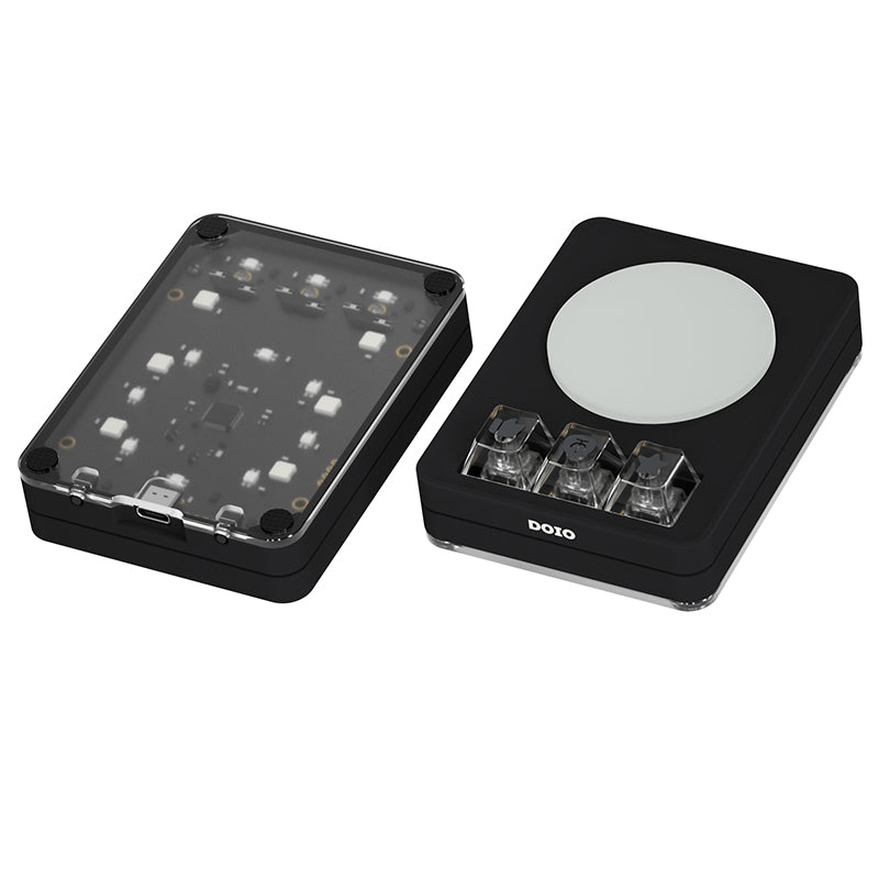 DOIO KB03-04 Macro Keyboard Backlit Macro Pad -  keycapcovers