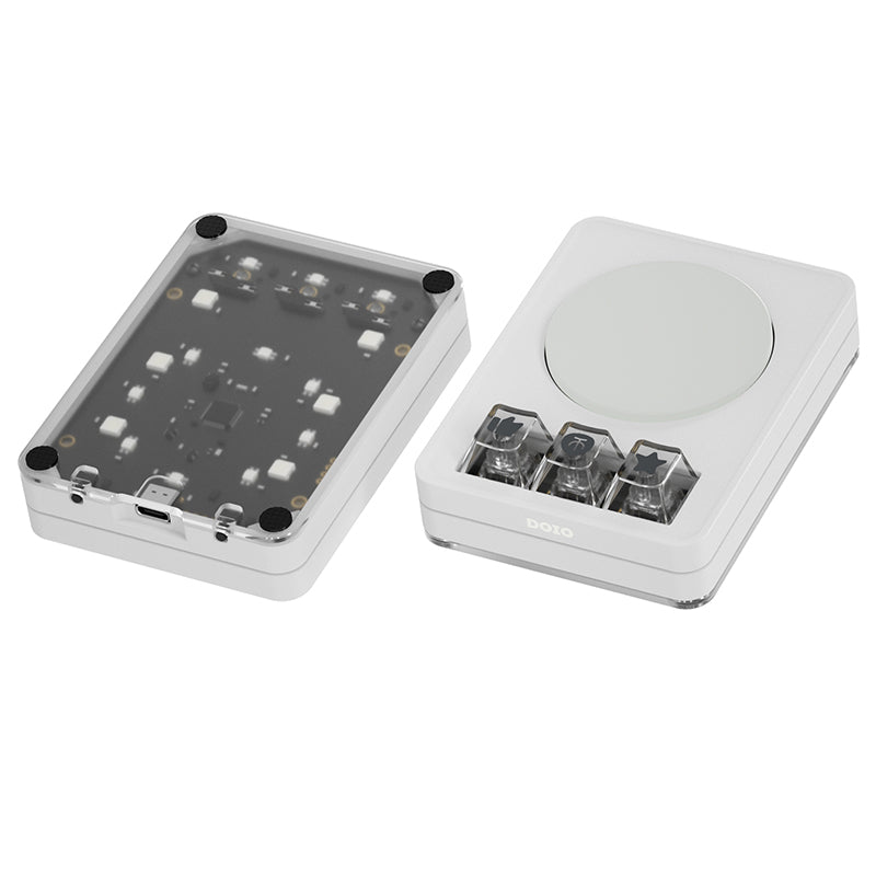 DOIO KB03-04 Macro Keyboard Backlit Macro Pad -  keycapcovers