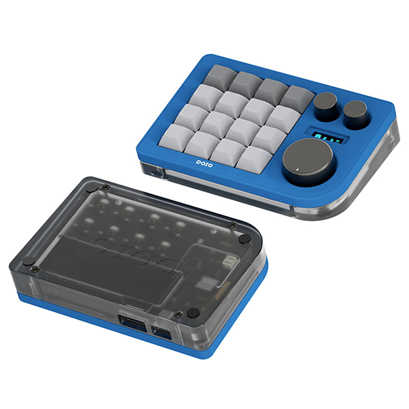 DOIO KB16B-02 Macro Keyboard Updated Macro Pad -  keycapcovers