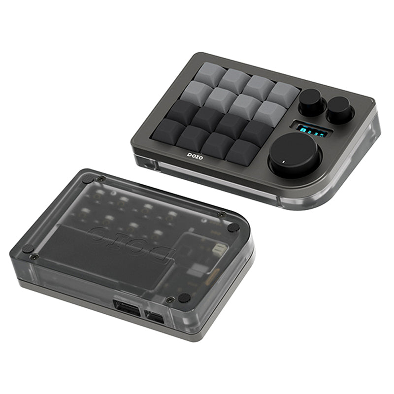 DOIO KB16B-02 Macro Keyboard Updated Macro Pad -  keycapcovers