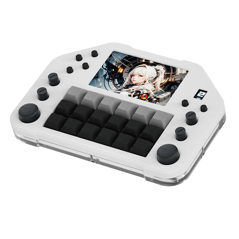 DOIO KB18-01 Dual Screen Macro Keyboard Hot-swappable Macro Pad -  keycapcovers