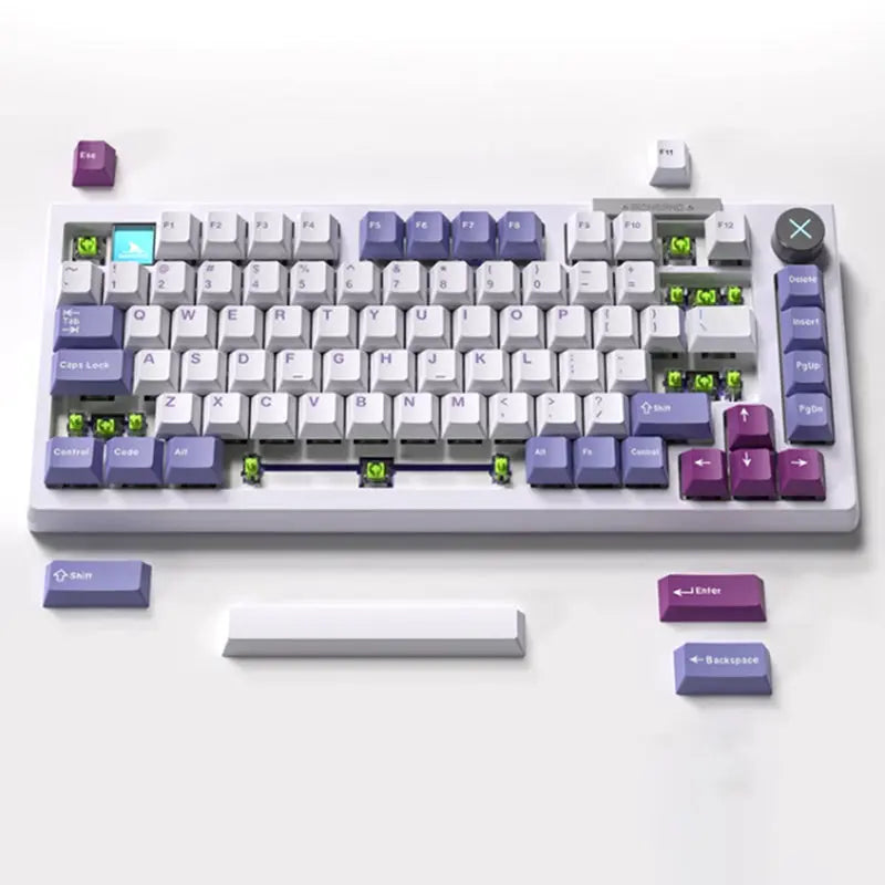 Darmoshark TOP75 Wireless Mechanical Keyboard With TFT Screen -  keycapcovers