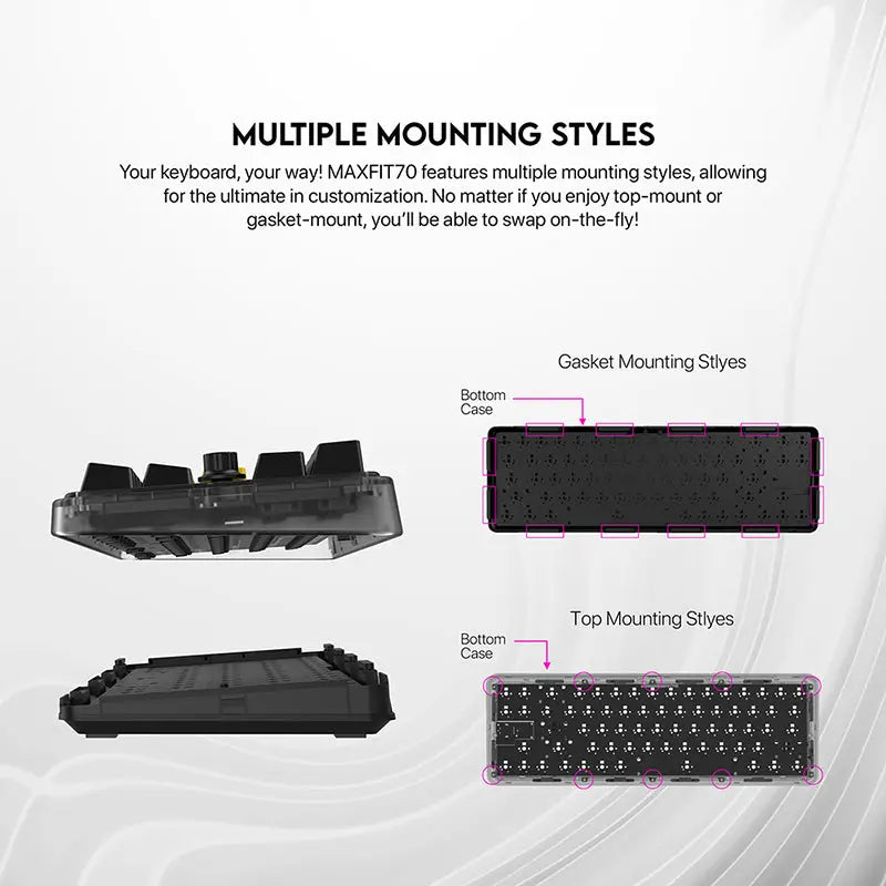 FANTECH MAXFIT70 MK911 Wireless Mechanical Keyboard -  keycapcovers