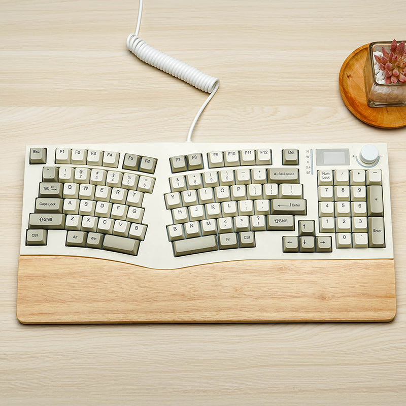 FEKER Alice98 Wooden Keyboard Wrist Rest -  keycapcovers