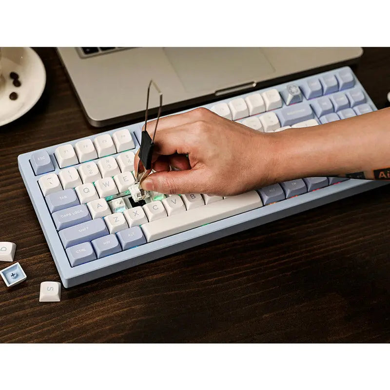 FEKER Galaxy80 Aluminum Wireless Mechanical Keyboard -  keycapcovers